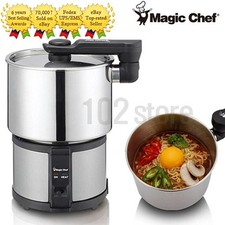 Magic Chef MEK-1300S Mini Fornello Elettrico Multi 1,3L Compatto Viaggio 110V-240V