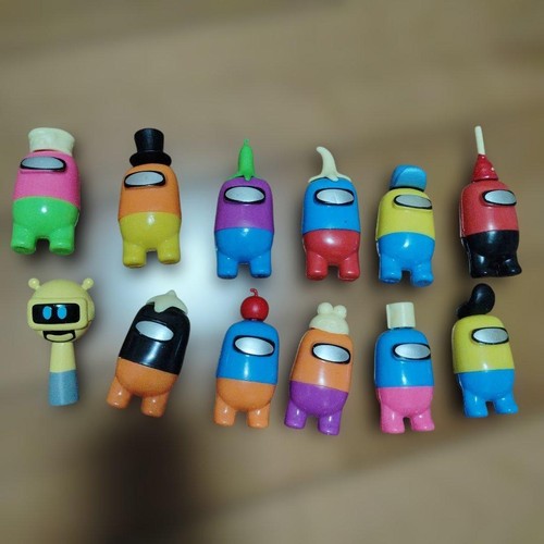 Among figures pcs set - figures, 12