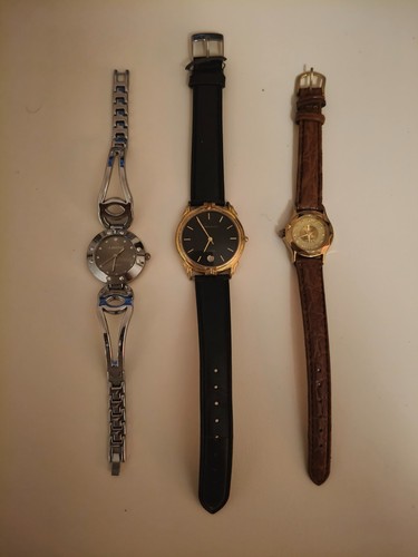 Tre orologi polso vintage - polso,