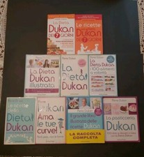 Lotto 9 Libri La Dieta Pierre Dukan Ricette Per Dimagrire Illustrate