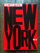 WILLIAM KLEIN NEW YORK 1954-55  / MARVAL 1995 / HB + DJ / TRES BEL ETAT