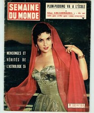 Semaine du Monde 1955/132 GINA LOLLOBRIGIDA=HENRI SALVADOR=MAGIA BIANCA=SAIGON