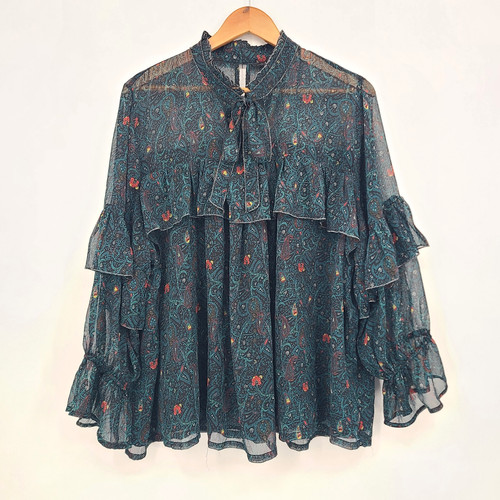 Blusa contadina lucky brand - contadina,