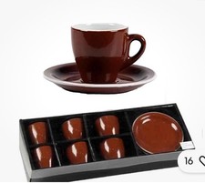 SET DA 6 TAZZINE CAFFE' CON