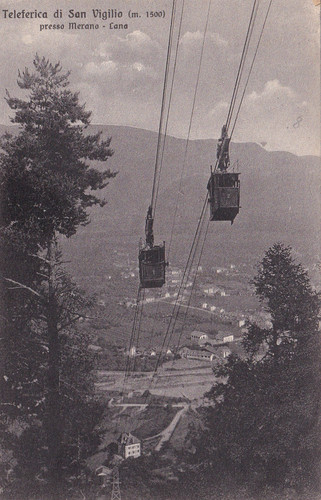 Cartolina bolzano merano - cartolina, di