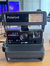 FOTOCAMERA ISTANTANEA POLAROID 636 CLOSEUP, CON UNA CARTUCCIA 600 FILM NUOVA