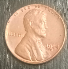 1964 D Lincoln Penny UN