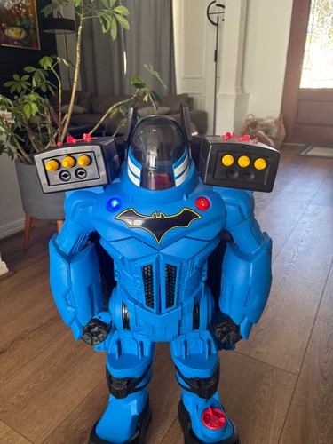 Batman blue batbot mattel 2017 - batbot,