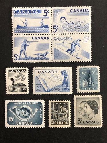 Canada 1957 complete year set - 1957,
