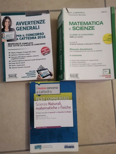 Libri concorso insegnanti - libri,