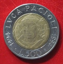 Italia 500 lire, 1994 500°