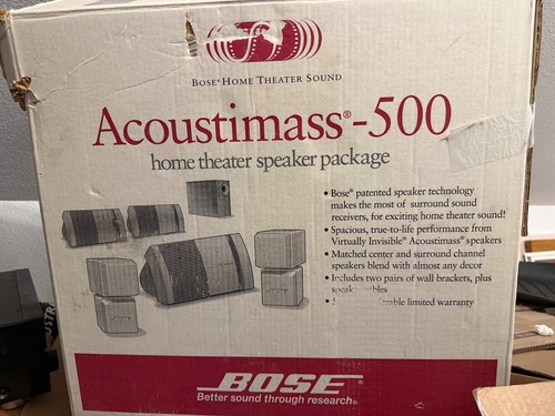 Bose acoustimass 500 - bose,