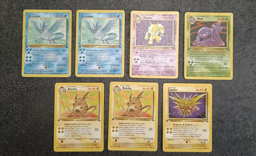 Lista pokémon set fossil - lista, 1^