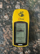 Garmin Etrex Ricevitore GPS Portatile 12 Canali, Giallo Testato, Funzionante ��