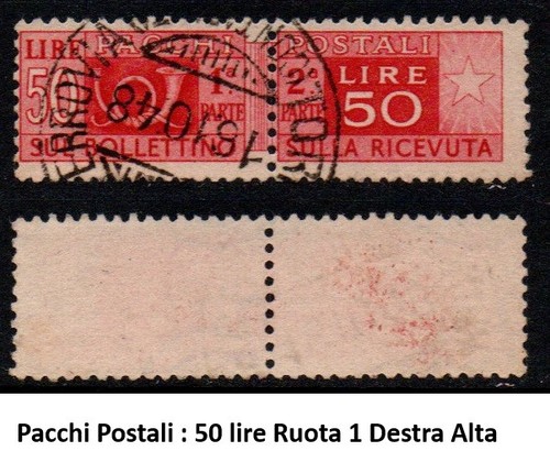 1946 pacchi postali lire - pacchi,