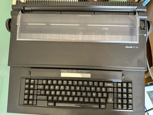 Macchina scrivere elettrica - macchina, da