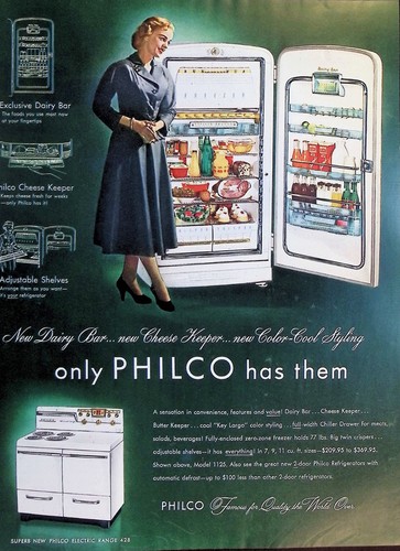 Pubblicità philco originale - pubblicità,