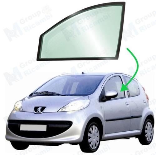 Peugeot 107 2005 - poi, vetro