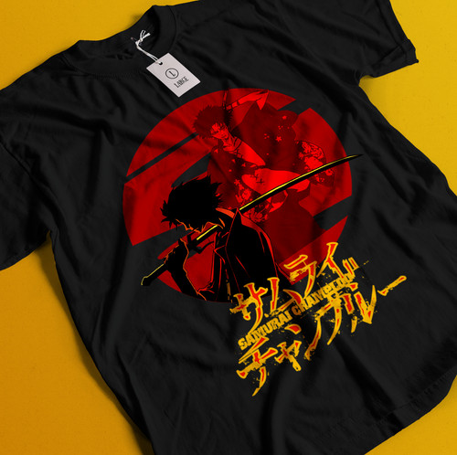 Samurai champloo shirt mugen - samurai,