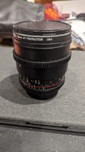 Samyang 85mm as if umc - samyang, f1.4
