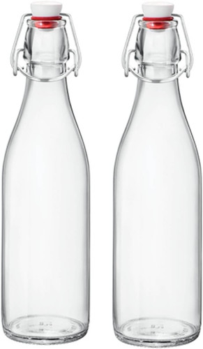 Bottiglia per acqua - acqua, vetro