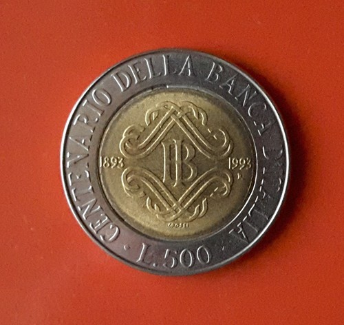 500 lire 1993 - 1993, variante