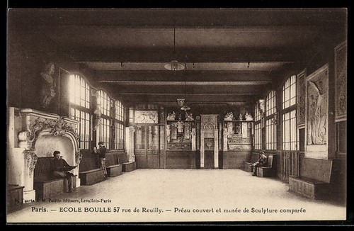 Cpa paris ecole - boulle,, 57