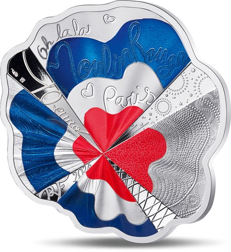 Euro argento proof moulin - 10,