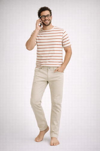 Jeans uomo tiffosi zip - zip, bottone