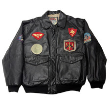 Giacca di pelle vintage Rex