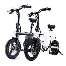 Bicicletta Elettrica Pieghevole 14" E bike 36V Ciclomotore E-City Bike Ultraleggera