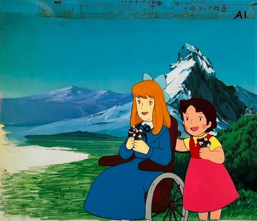 Anime cel heidi - anime, of