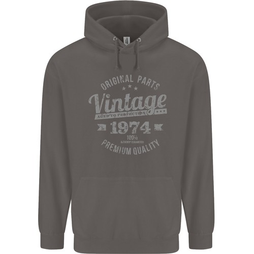 Felpa charcoal anni per - '70,