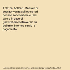 Telefoni bollenti. Manuale di