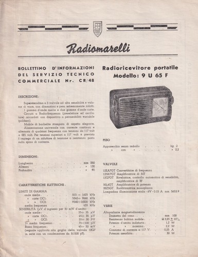 Bollettino 1949 portatile - 1949,