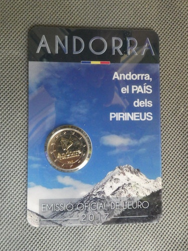 Andorra euro moneta - andorra,