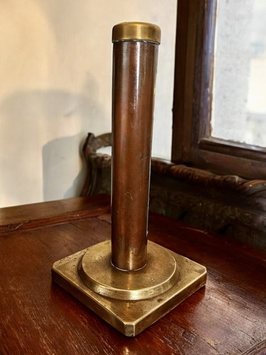 Trench art candle holder - art, or