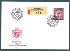 LIECHTENSTEIN - Servizio - 1989 - Palazzo del Governo a Vaduz - 5 franchi - (MR)