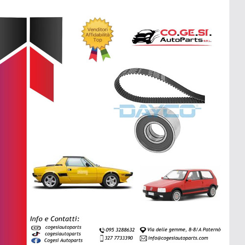 Kit distribuzione dayco fiat - distribuzione,