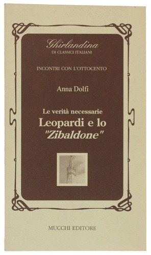Leopardi zibaldone le - "zibaldone".,