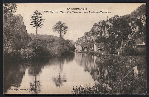 Cpa domfront vue sur la - domfront,,