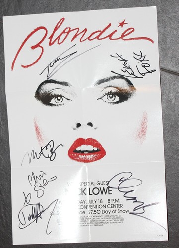 Autogramm blondie signiert - signiert, cd