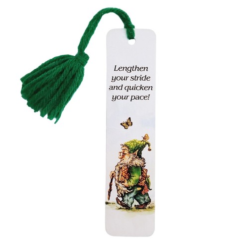 Vintage 80s gnome bookmark - 80s,