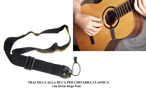 Tracolla alla buca chitarra - buca,