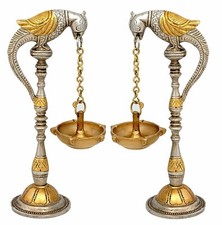 Lampada A Olio In Ottone A