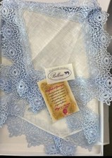 Tris Centrini in Puro Lino con