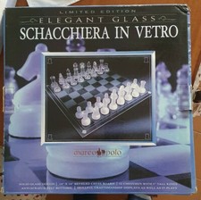 Scacchiera in vetro-Marco Polo-limited edition