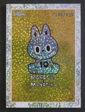 2025 topps chrome labubu the - chrome,
