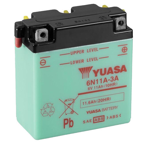 Batteria moto yuasa 6n11a - batteria, 6n11a-3a
