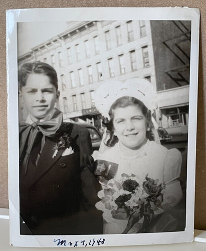 1948 foto due - bambini, vestiti